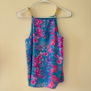 Lilly Pulitzer NWT Joannah Silk Top